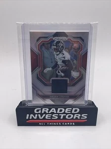 2022 Prizm Football Drake London Jersey Silver Patch RC #PJ-DL  Atlanta Falcons - Picture 1 of 2