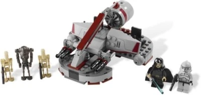Lego Star Wars 8091 Republic Swamp Speeder 5 minifiguras 176 peças sem caixa - Imagem 1 de 4