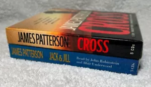 James Patterson, Cross, Jack & Jill , AUDIO BOOK, CD LOT "Hunting wife's killer" - Picture 1 of 3