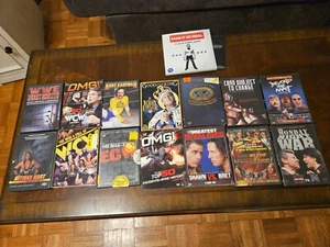 LOT OF 14 WWE/WWF/WCW DOCUMENTARY DVDS BRET HART SHAWN MICHAELS VINCE MCMAHON - Picture 1 of 1
