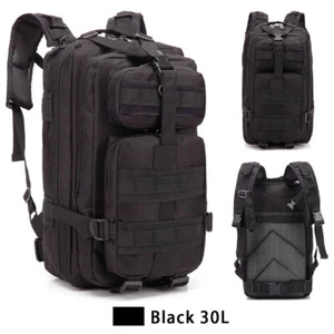 30L Outdoor Military Molle Tactical Backpack Rucksack Camping Hiking Travel Bag - Picture 1 of 20