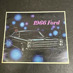 1966 Ford Full Size Car Blue Sales Brochure 66 LTD Galaxie Country Squire - Picture 1 of 24