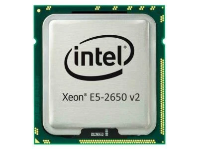 Intel Xeon E5-2650v2 8-Core CPU 2.60GHz 20MB SmartCache 2011 SR1A8-TURBO 3.40GHZ - Image 1 of 2