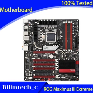 FOR ASUS ROG Maximus III Extreme Motherboard Support P55 DDR3 32GB LGA1156 Intel - Picture 1 of 7