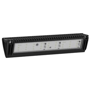 RV LED Porch Light Clear Lens Camper RV Trailer Black Aluminium Exterior - Picture 1 of 10