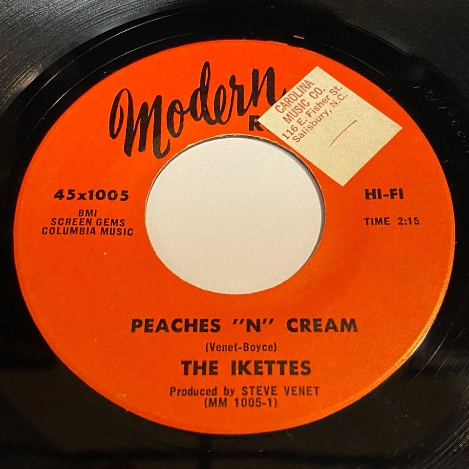 The Ikettes - Peaches "N" Cream / The Biggest Players 45 - Soul - Image 1 of 1