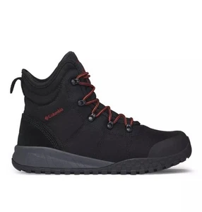 Columbia Fairbanks OmniHeat Waterproof Insulated Black Winter Hike Boots 8.5 - Picture 1 of 5