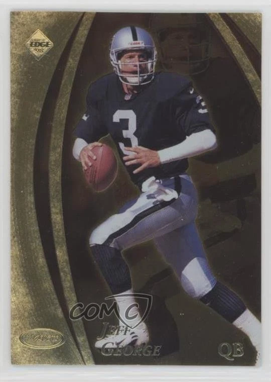 1998 Collector's Edge Masters Preview Gold Jeff George #122 - Image 1 of 2