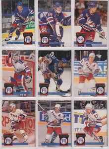 New York Rangers 15x Card Lot 1993-94 Donruss Messier Leetch Kovalev Richter - Bild 1 von 2