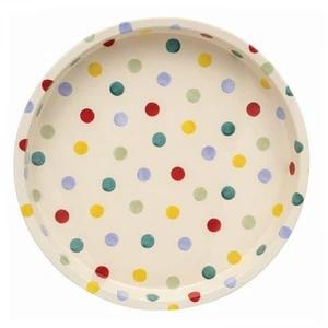 Serving Tray: 30cm Emma Bridgewater, Polka Dot, Metal - Picture 1 of 3