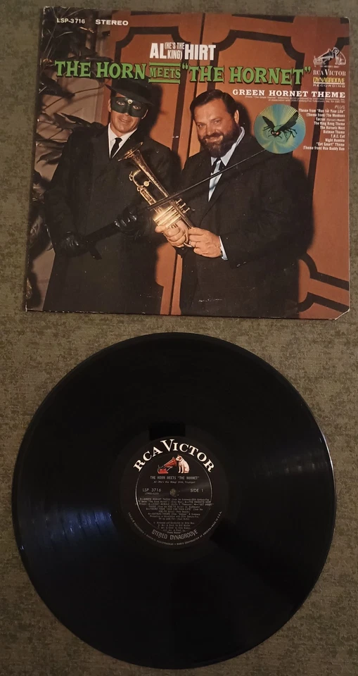 Al Hirt : The Horn Meets the Hornet - original vinyl record - Green Hornet Theme Foto 1 de 1