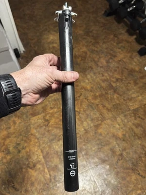 Easton Carbon Road Bike Seatpost 31.6 x 400mm 0mm Offset Gravel Cyclecross - Image 1 of 4