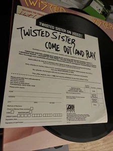 Twisted Sister  Love Is For Suckers LP 1987 Atlantic – 81772-1 VG+ Hype Shrink - Picture 1 of 7