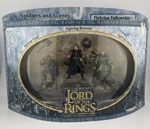 The Lord Of The Rings Armies Of Middle-Earth Fighting Fellowship Gimli Boromir - Picture 1 of 7