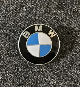 GENUINE BMW Hood/Trunk Roundel Emblem Badge OEM 5-series E28 E34 E39 E60 - Picture 1 of 4