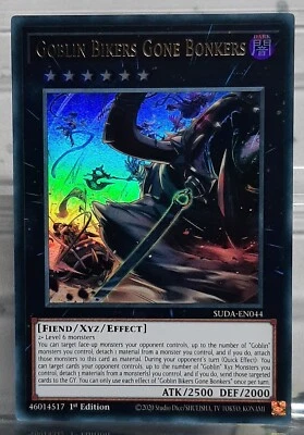 Goblin Bikers Gone Bonkers - Ultra Rare -SUDA-EN044 - Supreme Darkness - EN/NM - Bild 1 von 4