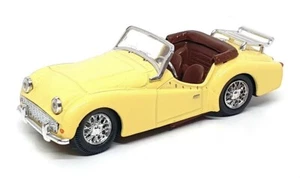 Vitesse 1/43 Scale 240 - 1958-61 Triumph TR3A Open Convertible - Yellow - Picture 1 of 7