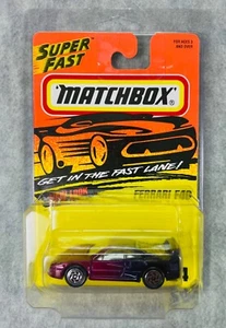 🇮🇹Matchbox Superfast NEW LOOK FERRARI F404 GET IN THE FAST LANE 1995 H23🇮🇹 - Picture 1 of 8