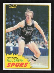 1981 Topps  #MW102 Paul Griffin   San Antonio Spurs