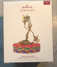 Hallmark Keepsake Christmas ornament ~ Disney Beauty & the Beast Be Our Guest