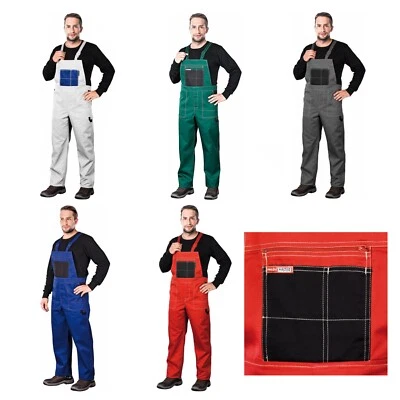 GAMA Neue ARBEITSHOSE Herren Latzhose Maler_5 Farben / MULTI MASTER