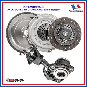 KIT D'EMBRAYAGE VOLANT MOTEUR BUTEE POUR PEUGEOT 2008 208 308 3008 5008 1.6 HDI - Imagen 1 de 9