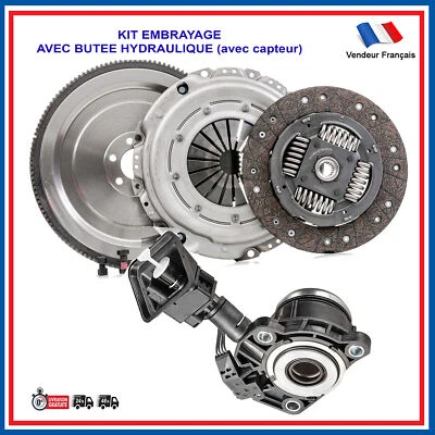 KIT D'EMBRAYAGE VOLANT MOTEUR BUTEE POUR PEUGEOT 2008 208 308 3008 5008 1.6 HDI - Imagen 1 de 4