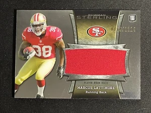 /1250 2013 Bowman STERLING JUMBO JERSEY Marcus Lattimore Rookie SF 49ers BSJRRML - Picture 1 of 4