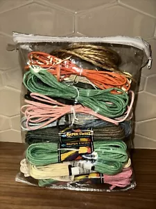 Lot Of Paper Twist Vintage Twisted Craft Paper - Picture 1 of 13