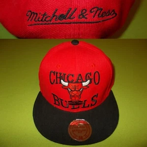Snapback Cap CHICAGO BULLS (One Size) MITCHELL & NESS PERFEKT!!! NBA Rot - Bild 1 von 12
