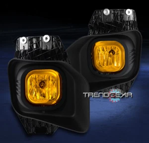 Ford Super Duty F250 F350 F450 F550 2011-2016 parachoques luces antiniebla amarillas con arnés - Imagen 1 de 4