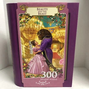 Beauty and the Beast 300 pc Book Box MasterPieces Puzzles EZ Grip Gift Disney - Picture 1 of 4