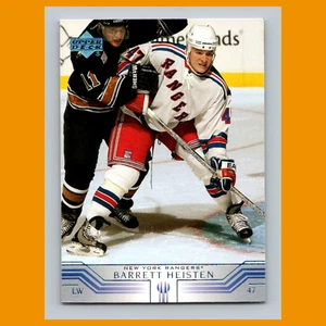 Barrett Heisten #348 2001 Upper Deck New York Rangers Hockey Card NHL NM - Picture 1 of 3