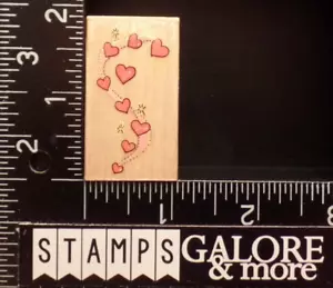 All Night Media Stempel 392D HEARTSTREAM LOVE VALENTINES #T30 - Bild 1 von 2