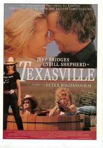 Cinema Filmkarte "Texasville", Jeff Bridges, Cybill Shepherd (KEINE DVD) - Bild 1 von 1