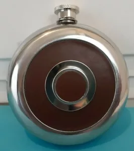 5 oz bolsillo, cadera, frasco, con vidrio, universidad, fútbol profesional, fútbol, béisbol, juegos, - Imagen 1 de 12