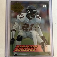 1994 #5 Deion Sanders Collector's Edge 1st Day Gold Atlanta Falcons