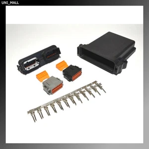 Deutsch DTM 2x12-Pin Genuine PCB Enclosure Kit 20-22AWG Stamped Contacts, USA - Picture 1 of 6