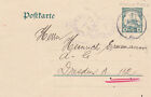 Ganzsachen, Postkarte,  DOA, Ganzsache P 22, Poststempel, Mkumbara, Dresden