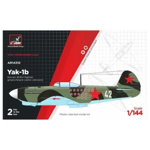 Armory Models AR14310 Scale kit 1/144 Yakovlev Yak-1b early Soviet WWII fighter - Picture 1 of 10