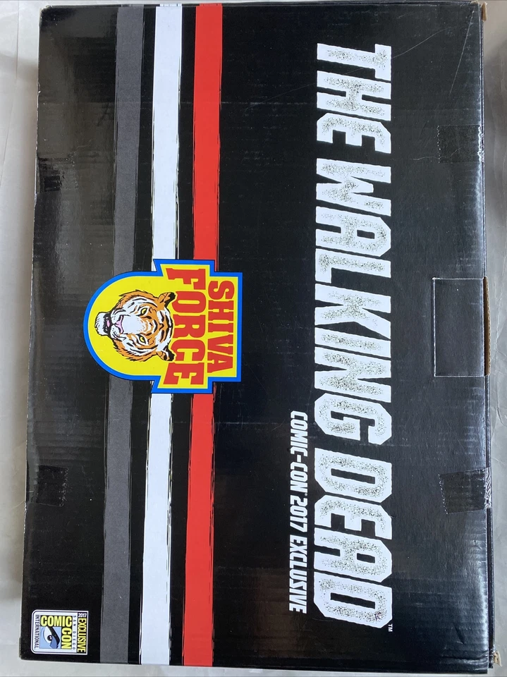 Walking Dead Action Figure 4 Set Skybound SDCC 2017 Michonne Ezekiel Shiva Force