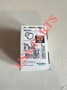 SCHNEIDER ELECTRIC ZB4BV063 Blue 22mm Pilot Light Head New - Picture 1 of 3
