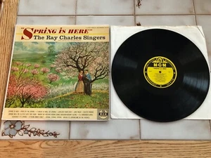 THE RAY CHARLES SINGERS~Spring Is Here~LP~MGM~RECORDS~MONO~DG - Picture 1 of 2