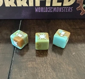 Horrified World of Monsters | All 3 Action Dice | Official Game Pieces - Picture 1 of 3