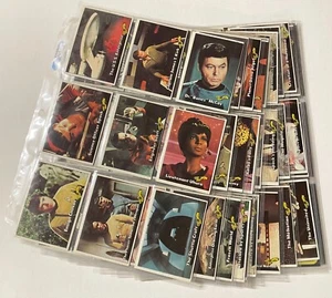 1976 Topps STAR TREK Complete 88 card set plus 22 sticker set in plastic sheets - Picture 1 of 24