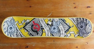 Pattini da neve Premier Madbunny giallo 8" x 35" snowboard snowboard con pedane - Foto 1 di 24