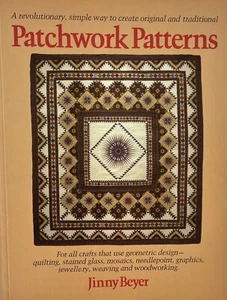 Patchwork Patterns Jinny Beyer For All Crafts That Use Geometric Design - Picture 1 of 4