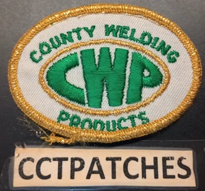 COUNTY WELDING PRODUCTS CWP UNIFORM PATCH - Picture 1 of 2