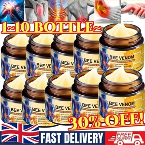 Bee Venom Joint Pain Relief Cream Joint & Bone Cream For Men Women Treatment NEW - Picture 1 of 19
