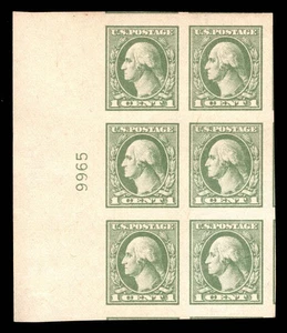 MOMEN: US STAMPS #531 MINT OG NH PLATE BLOCK  PSE GRADED CERT 95 LOT #96232 - Picture 1 of 3